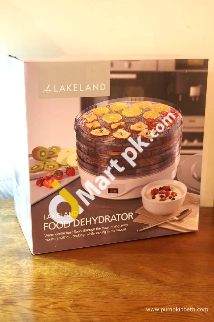 Lakeland Food Dehydrator 240W with 5 BPA-Free Trays 16