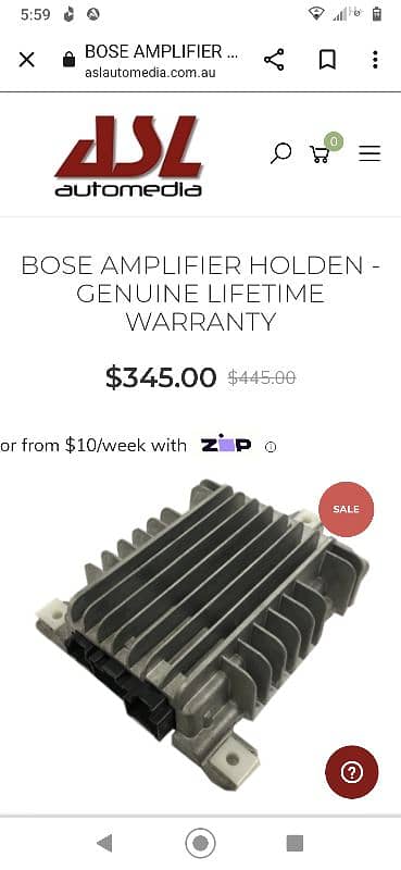 Original imported branded Geniune Bose USA Amplifier 6 channel