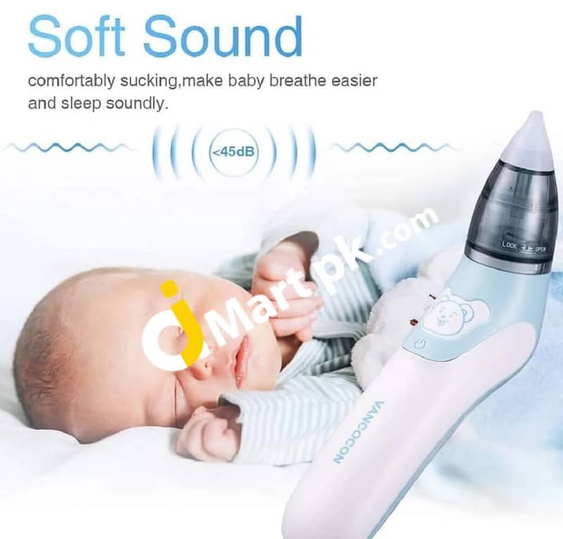 VANCOCON Baby Nasal Aspirator 2 in 1 Baby Ear Wax Remover 4