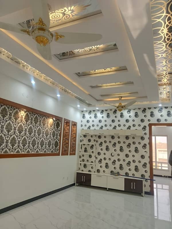 Rawalpindi Bahria Town phase8 5 Marla brand new beautiful house for rent 11