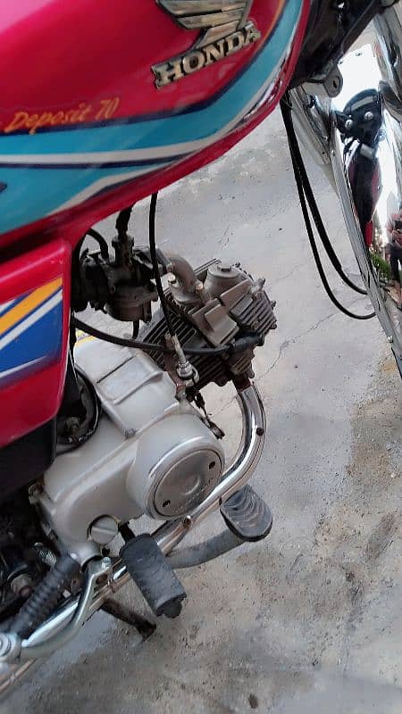 Honda 70cc ok condition koe masla problem nai Hy 5