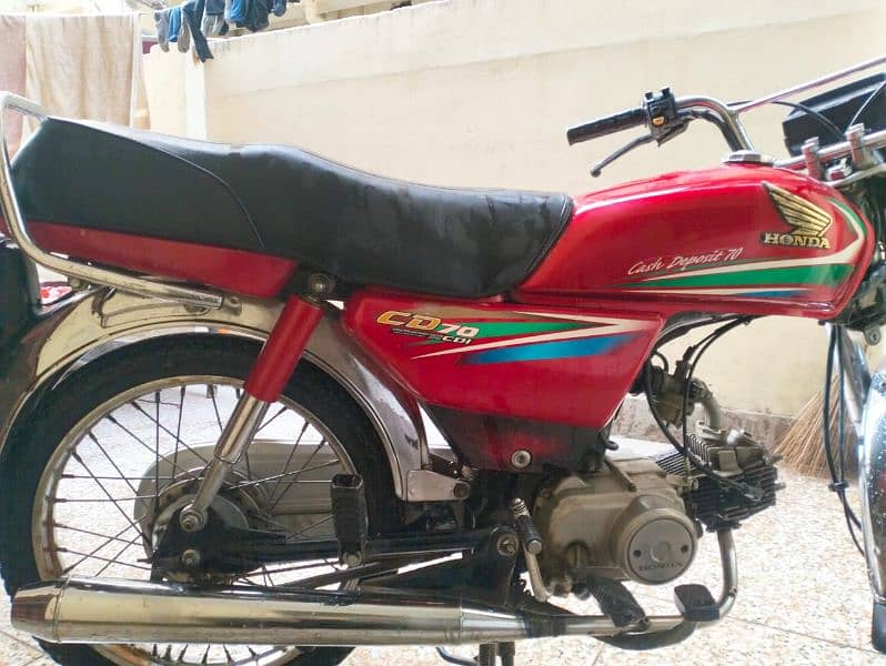 HONDA CD70 ISLAMABAD REGISTER 0