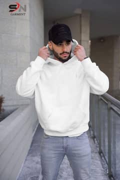 Simple plain Hoodie for boys ya Men's