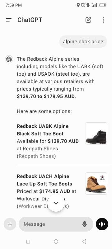 REDBACK AUSTRALIAN BRANDED SHOES BEST FOR ROUGH AND TOUGH USE 2