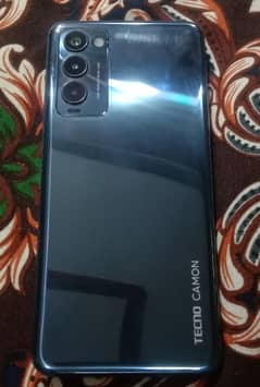 Tecno camon 18t with box. Contact no 03011811276