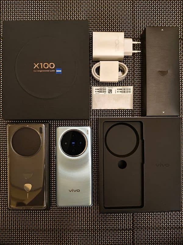 Vivo x100 12gb 256gb official PTA 0