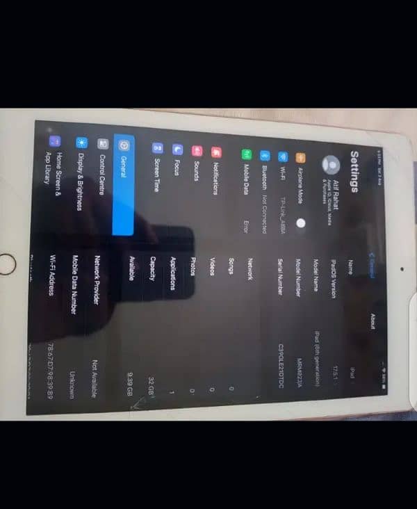 Ipad 6th gen 32 Gb Storage 1