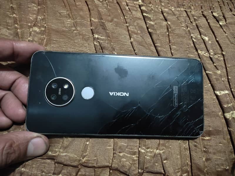 SUPER Cameras Nokia 7.2 6/128 only back break & mic problem READ AD 1