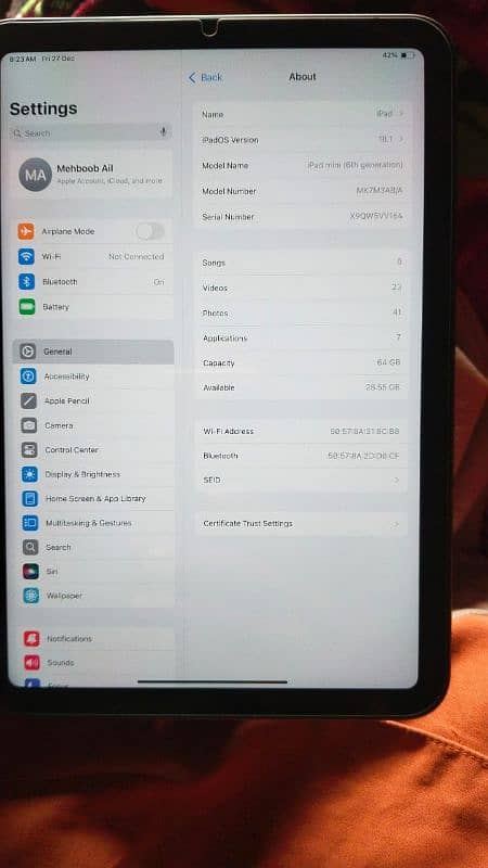 ipad mini 6 64GB 2