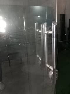 glass door price 80000. . 03096784578