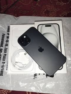 iPhone 15 128gb JV just box open brand new