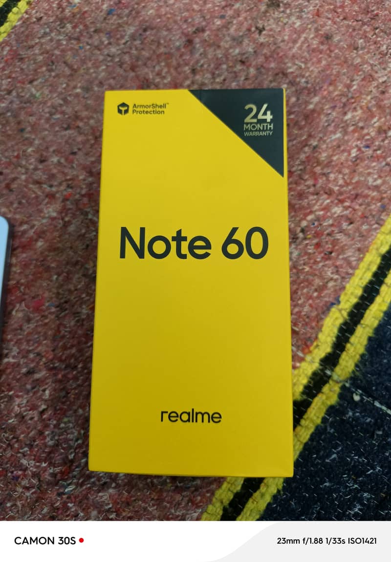 Real me Note 60 5