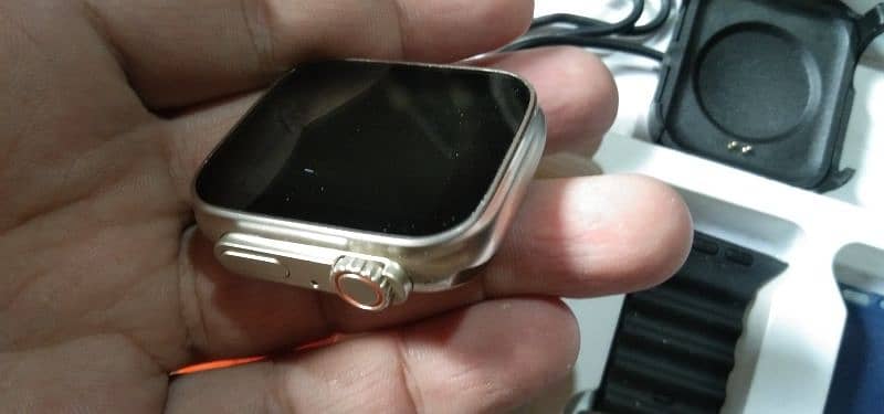 NEW smart watch with 8 bands, charger, box 4