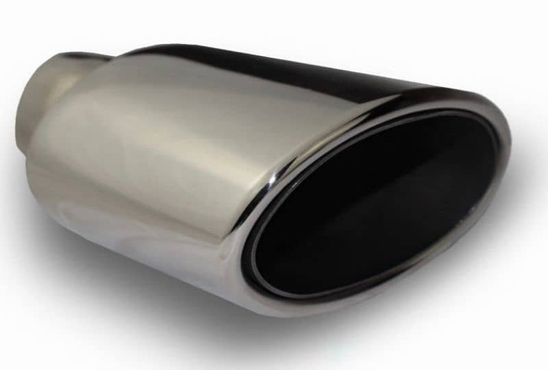 Toyota genuine chrome exhaust tips cover 2