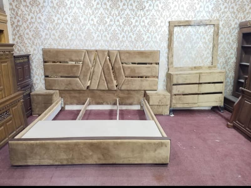 Bed Set//Wooden Bed //KIng Size Bed //Single Bed//King Bed /Queen Bed 4