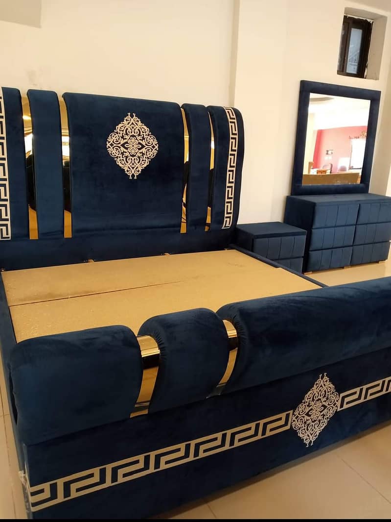 Bed Set//Wooden Bed //KIng Size Bed //Single Bed//King Bed /Queen Bed 15