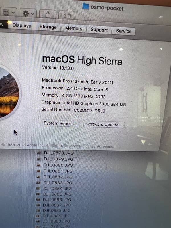 MAC BOOK PRO, (13”, early 2011) 10