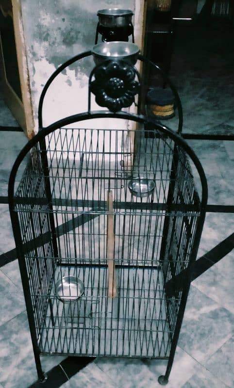 Parrot Cage for Raw. African Grey. Macaw. Ring Neck 0