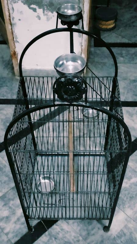 Parrot Cage for Raw. African Grey. Macaw. Ring Neck 6