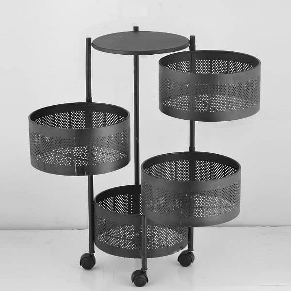 4 layer rotatable basket delivery available in pk 3