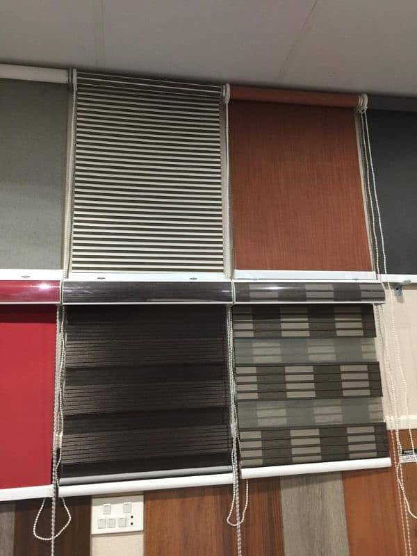 Roller, Zebra, wooden, vertical window blinds, Curtains Fabrics. 9