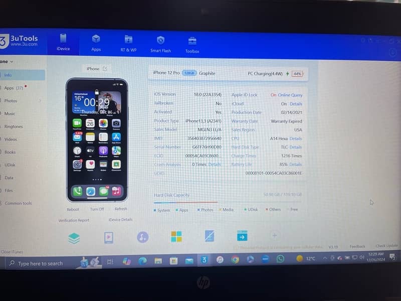 iPhone 12pro PTA approved 2