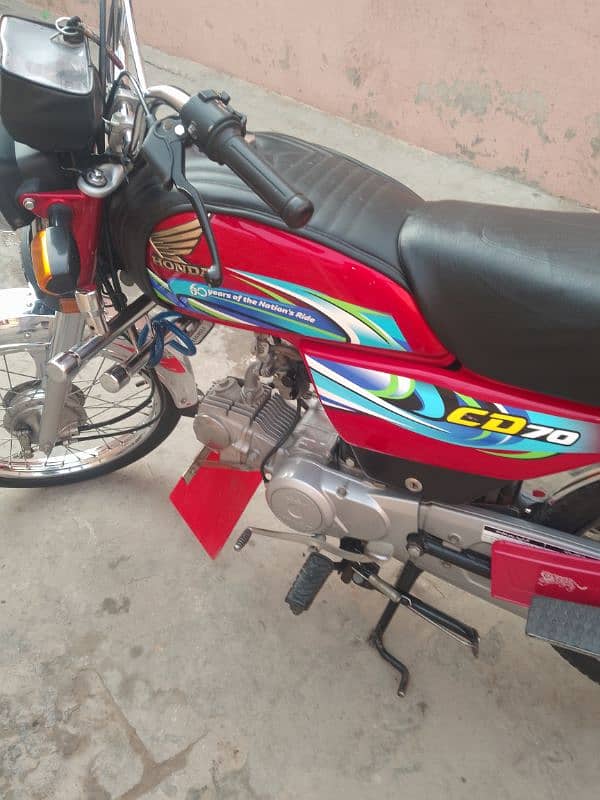 Honda CD 70 Model 2024 for sale 3