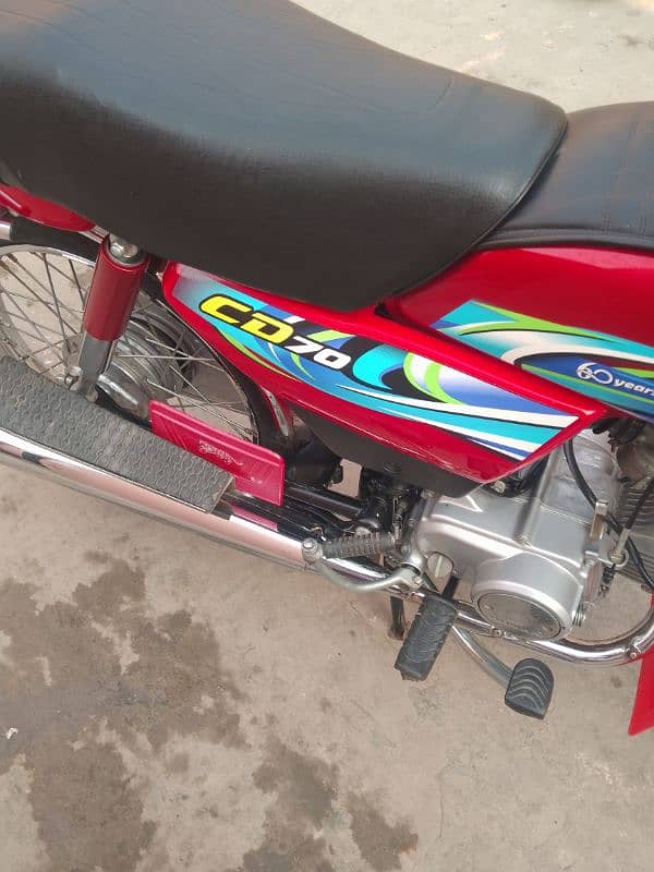 Honda CD 70 Model 2024 for sale 5