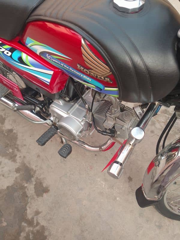 Honda CD 70 Model 2024 for sale 7