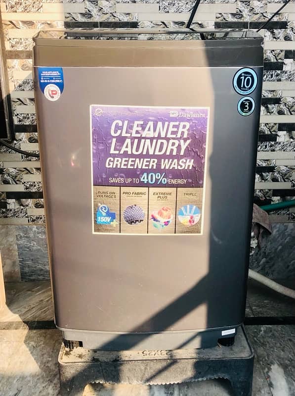 dawlance full automatic washing and dryer and spinner 16 kg 3