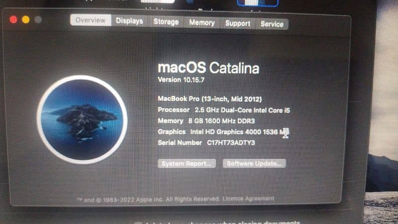 Apple MacBook Pro A1278 -  8GB RAM, 500GB Storage 2