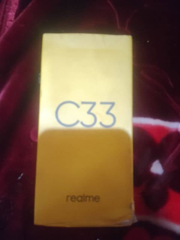 realme c33 non pta  with box 3