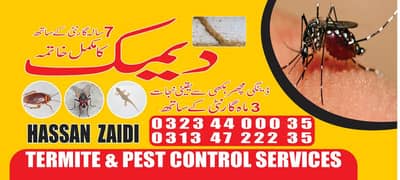 Termite Control,Pest Control, Fumigation Spray, Deemak Control dengue