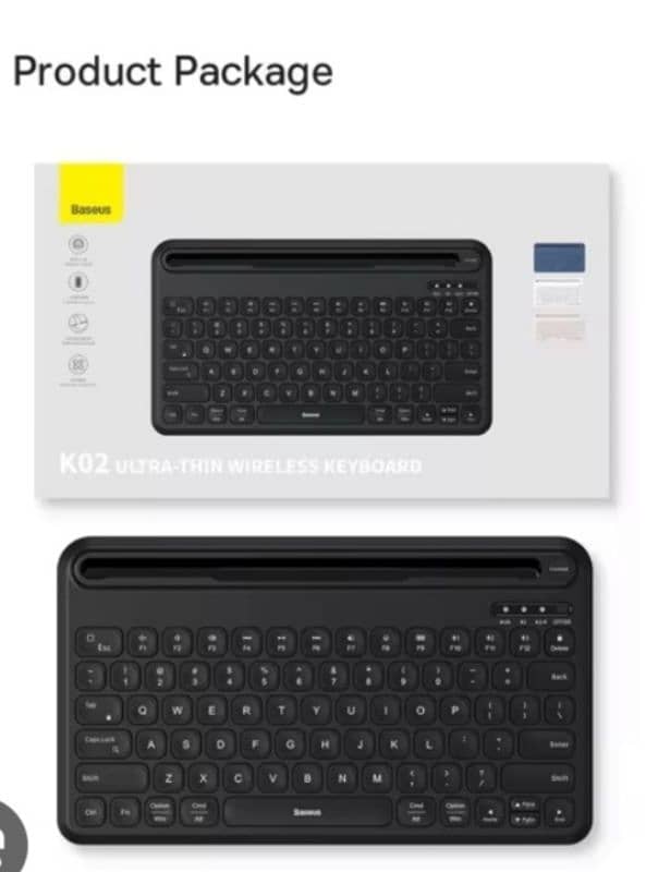 Bluetooth Wireless keyboard 8