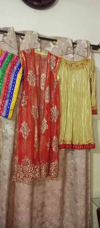 golden and red dress for sale 0