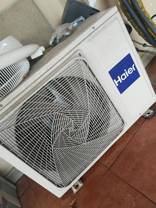 few months use in one office.  totally new AC . everything is ok 1