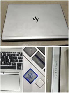 HP Elite book in new logo  i5 8gen.  8 gb ram 256 gb SSD hard