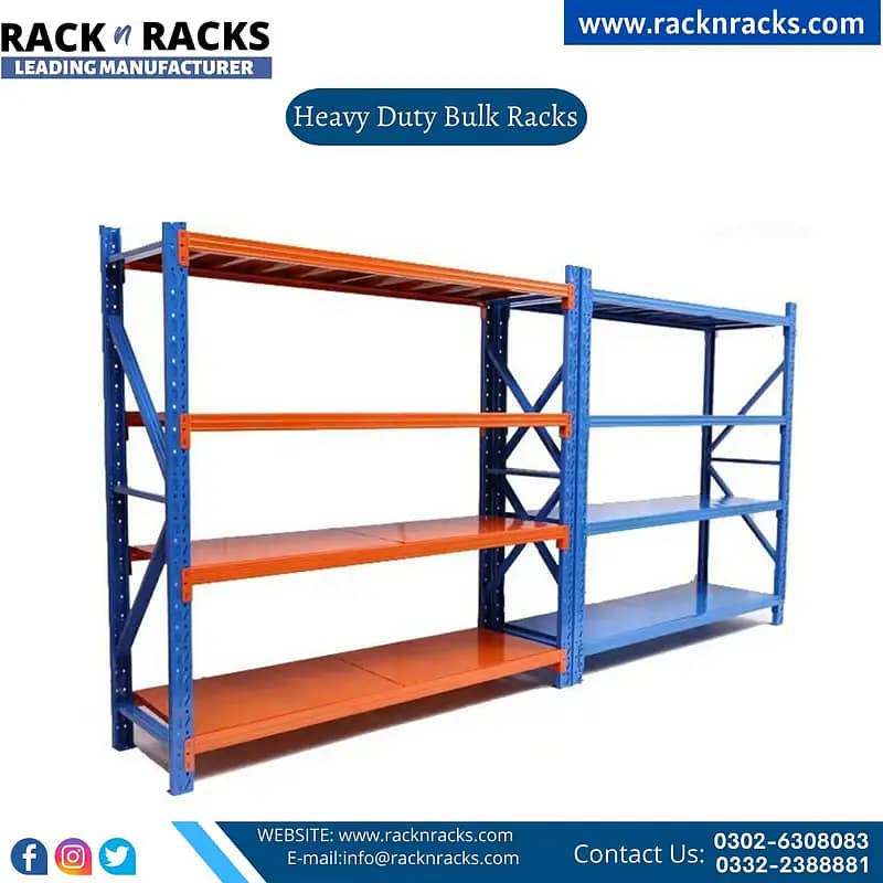 WAREHOUSE RACK | HEAVY DUTY TEXTILE RACK | INDUSTRIAL STORAGE RACK 0