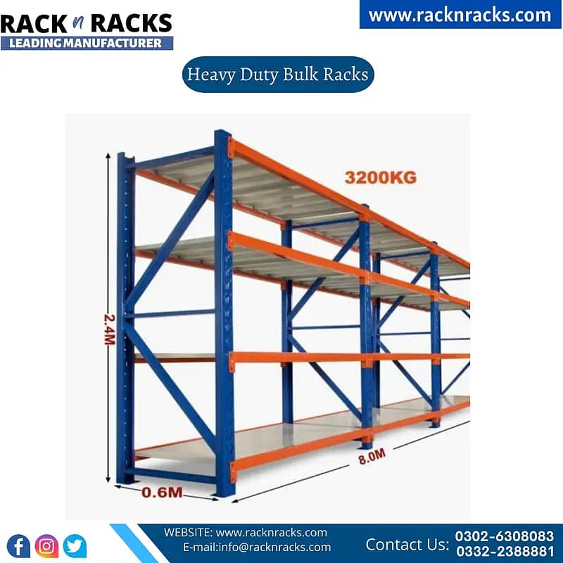 WAREHOUSE RACK | HEAVY DUTY TEXTILE RACK | INDUSTRIAL STORAGE RACK 5