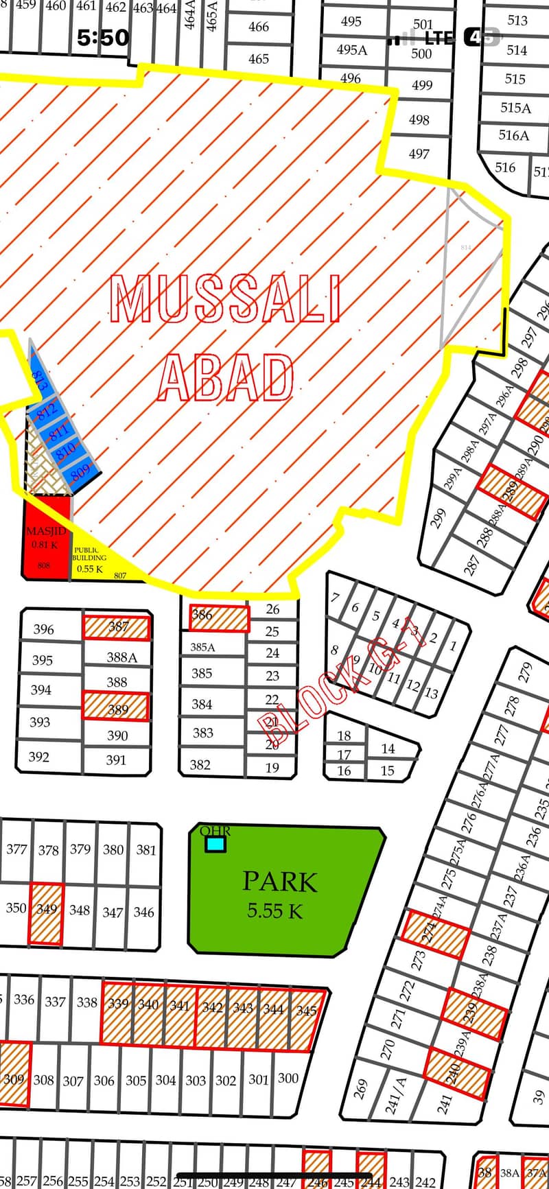 G1,5 Marla Plot Ideal Location 0