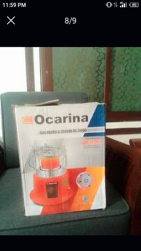 OCCARINA HEATER BRAND NEW AUTOMATIC 0344860140 2