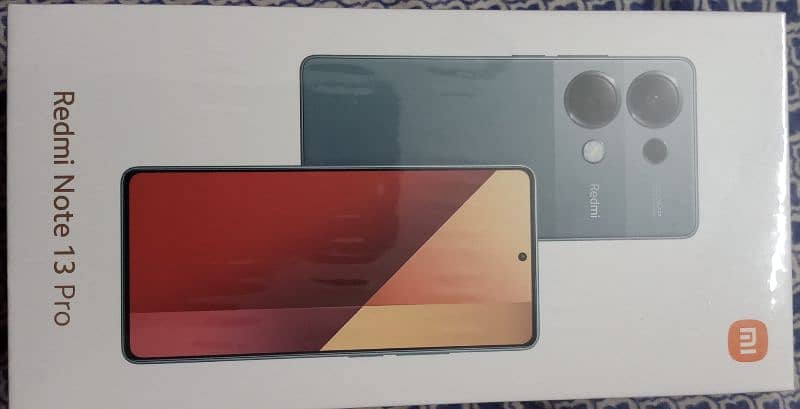 REDMI NOTE 13 PRO WITH 4 MONTH OFFICIAL WARRANTY 0