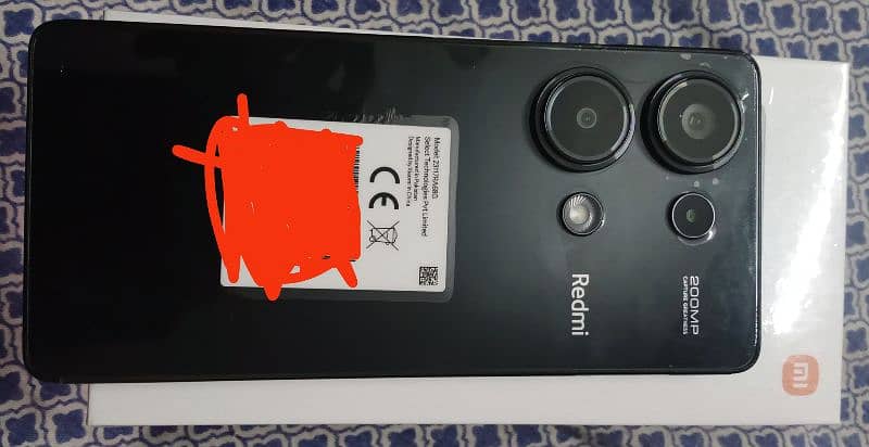 REDMI NOTE 13 PRO WITH 4 MONTH OFFICIAL WARRANTY 2