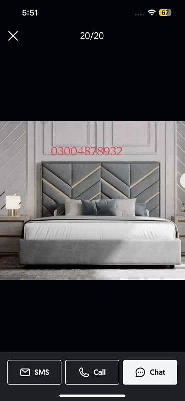 dubal bed wooden beds Turkish design on factory rets 4