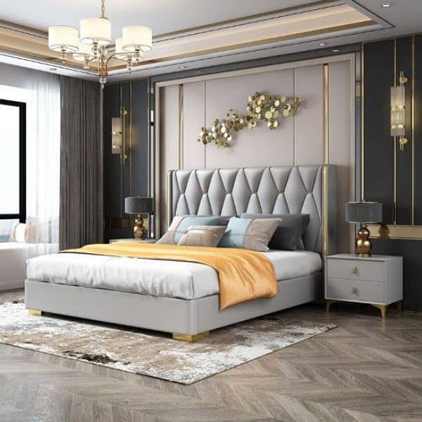 dubal bed wooden beds Turkish design on factory rets 5