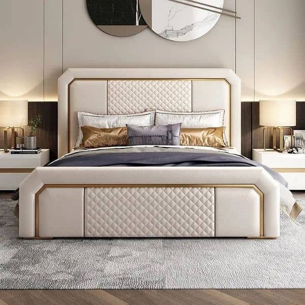 dubal bed wooden beds Turkish design on factory rets 11