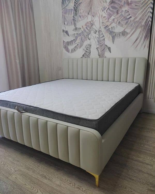 dubal bed wooden beds Turkish design on factory rets 16