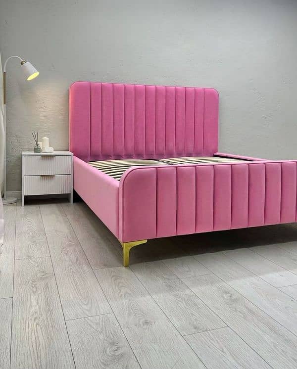 dubal bed wooden beds Turkish design on factory rets 17