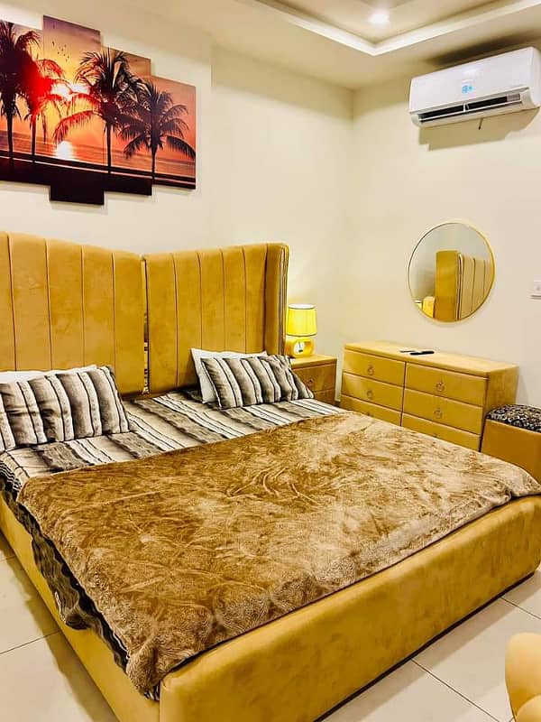 1 Bedroom Furnished Apartment for Rent in Zarkon Heights Islamabad 0