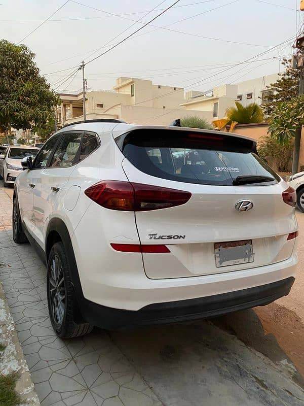 Hyundai Tucson 2021 A/T GLS sports 1